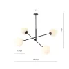 LINEAR 4 BLACK/OPAL