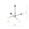 LINEAR 4 BLACK/OPAL