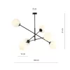 LINEAR 6 BLACK/OPAL