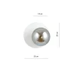 OSLO K1 WHITE/GRAFIT