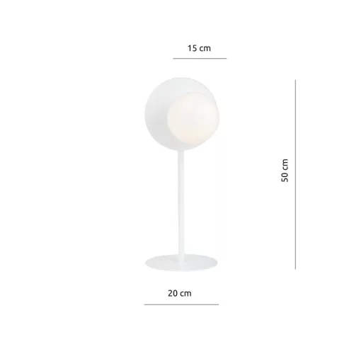 OSLO LN WHITE/OPAL