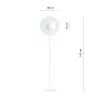 OSLO LP WHITE/OPAL