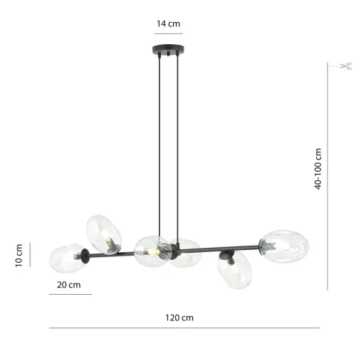 PANDORA 6 BL TRANSPARENT