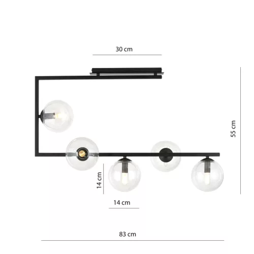 SOMA 5 BL TRANSPARENT