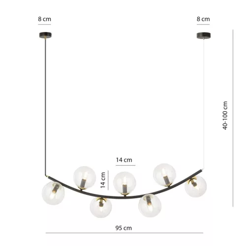 RITZ 7 BL TRANSPARENT