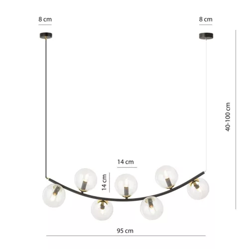 RITZ 7 BL TRANSPARENT