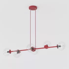 MAGNUS 6 BURGUNDY TRANSPARENT