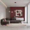 MAGNUS 6 BURGUNDY TRANSPARENT