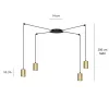 TRAKER 4 BL/GOLD