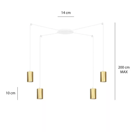 TRAKER 4 WH/GOLD