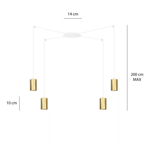 TRAKER 4 WH/GOLD