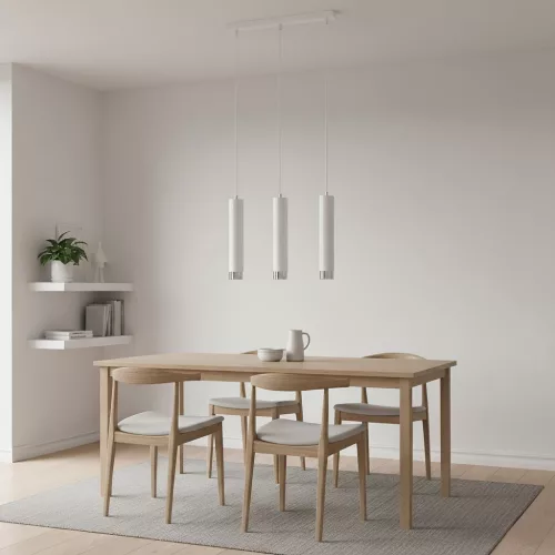 KIBO 3 WH/CHROME
