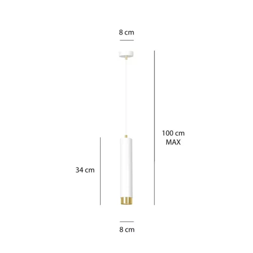 KIBO 1 WH/GOLD