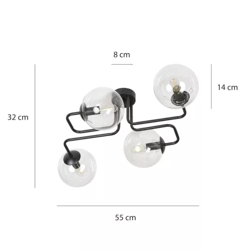 BRENDI 4 BL TRANSPARENT