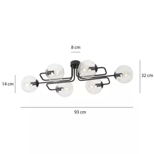 BRENDI 6A BL TRANSPARENT
