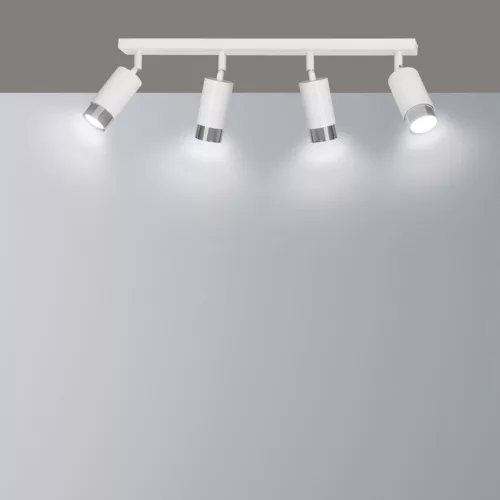 HIRO 4 WH/CHROME