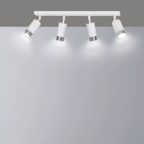 HIRO 4 WH/CHROME