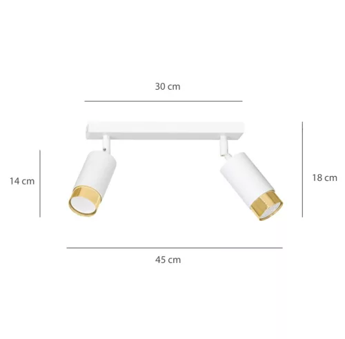 HIRO 2 WH/GOLD