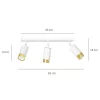 HIRO 3 WH/GOLD