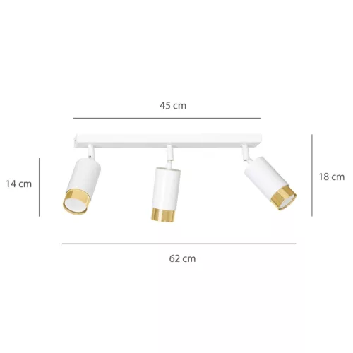 HIRO 3 WH/GOLD