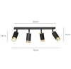 HIRO 4 BL/GOLD