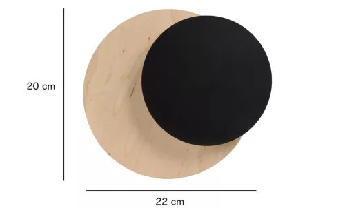 CIRCLE 1B BLACK