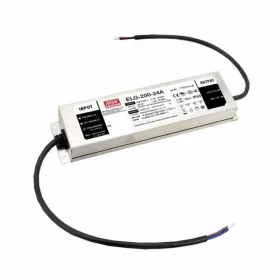 Mean Well ELG-200-24A LED-tápegység, 24 V DC, IP65