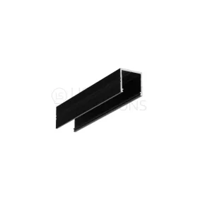 TOPMET LED-profil SMART16 BC3/U4 1000 mm eloxált fekete