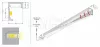 TOPMET LED-profil SLASH8 2000 mm fehér