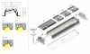 TOPMET LED-profil DIAGONAL14 F/TY 1000 mm eloxált fekete