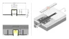 TOPMET LED-profil HIDE10 PLUS 2000 mm natúr
