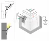 TOPMET LED-profil SMOOTH12 BC/Q9 1000 mm natúr