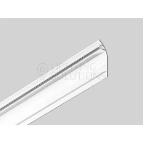 TOPMET kiegészítő LED-profil SKIRT10 1000 mm fehér