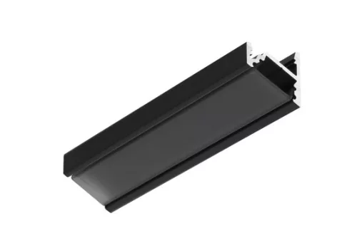 TOPMET LED-profil CORNER.v2 A1C/U1 2000 mm eloxált fekete