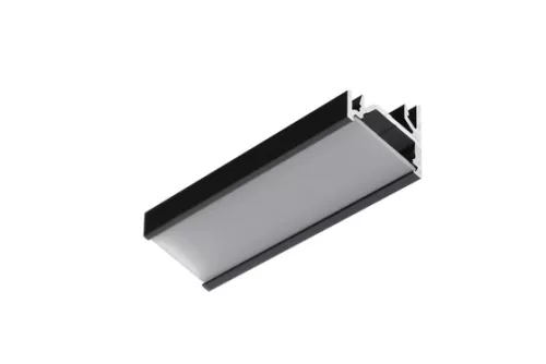 TOPMET LED-profil CORNER12.V2 EF/U 2000 mm eloxált fekete