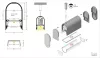 TOPMET LED-profil NAMI23 CD-9 2000 mm fehér