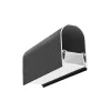 TOPMET LED-profil NAMI23 CD-9 2000 mm fekete