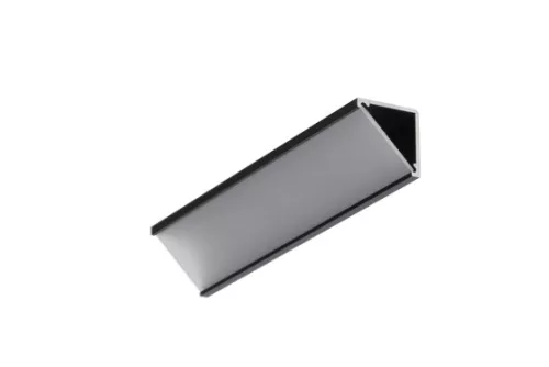 TOPMET LED-profil CABI12 DUO E 1000 mm eloxált fekete