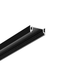   LED profile SURFACE14.v2 EE7F/Y 3000 black anod. /plastic bag