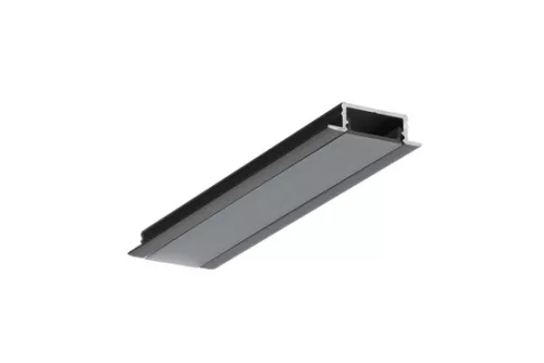 TOPMET LED-profil GROOVE14.V2 BC3/Y 2000 mm eloxált fekete