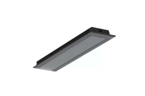 TOPMET LED-profil GROOVE14.V2 BC3/Y 2000 mm eloxált fekete