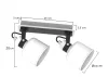 Ceiling lamp 2PŁ. PAKOS 1102
