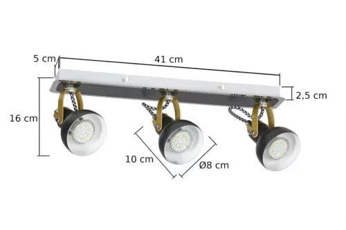 Ceiling lamp 3PŁ. PIXI 1403