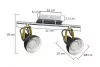 Ceiling lamp 2PŁ. PIXI 1422