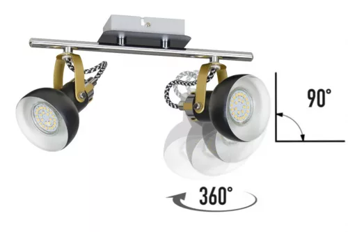 Ceiling lamp 2PŁ. PIXI 1422