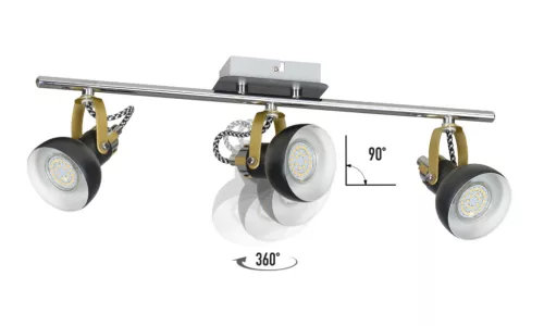 Ceiling lamp 3PŁ. PIXI 1423