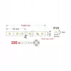 LED COMFORT 300 2835 IP20 6000K 5M 14W/M