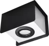 Plafon STEREO 1 czarny