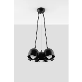 Lampa wisząca FREDDY 5 czarny