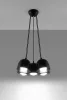 Lampa wisząca FREDDY 5 czarny